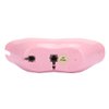 Vikye Landline Phone, European Style Home Telephone, Fashionable Pink Lips Shape Desktop Landline Phone Creative Telephone for Home and Office Use(Pink)