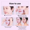 LUVUM Collagen Hydrogel Mask - Hydrating Overnight Mask - Plant-Derived Collagen - Anti-Aging Formulat - Dark Spot & Tone Correction - Korean Skin Care, 5-Pack