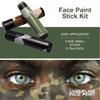 Bobbie Weiner 3 Woodland Face Paint Sticks Kit, Camouflage