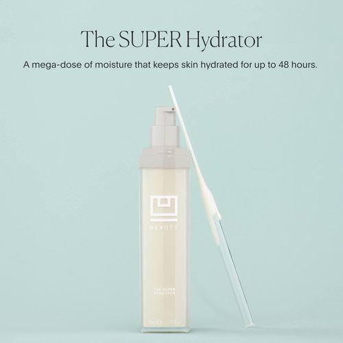 U Beauty The SUPER Hydrator - Mega-Dose Skin Hydrator and Hyaluronic Acid Moisturizing Cream with Peptides and Grapeseed Oil for Supple, Smooth, and Softer-Looking Skin For Up To 48 Hours - 1.7 fl oz
