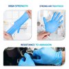 PROMEDIX P Nitrile Gloves, 4mil-100 Count, Gloves Disposable Latex Free, Disposable Gloves for Household, Food safe