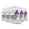 (5 Pack) Optimal Keto Extreme Pills 1675MG New & Improved Formula Contains Apple Cider Vinegar Extra Virgin Olive Oil Powder Green Tea Leaf 300 Capsules