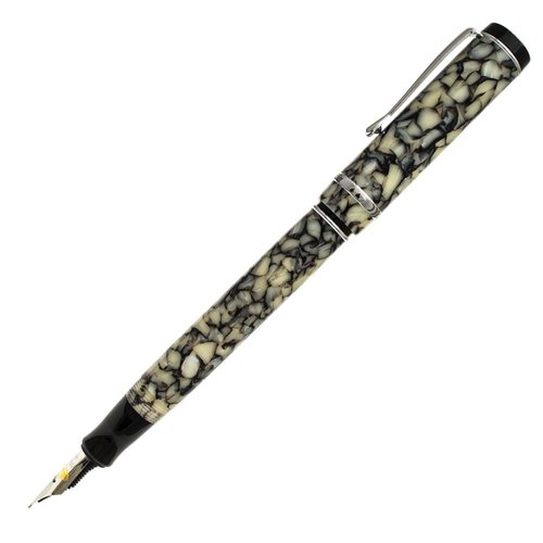 Conklin Duragraph Fountain Pen (Cracked Ice) (Stub)