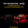 BrickBling LED Lighting Compatible with Lego The Classic TV Series Batmobile 76328 Building Set, Creative Light Kit, No Model Included (Classic Version Light)