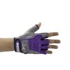 MRX BOXING & FITNESS Weight Lifting/Exercise Grip Gloves for Women, Great for Workouts, Weight Training and More, Purple Medium