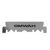 OMWAH Barber Straight Razor Blades - Single Edge Razor Blades 100 Pack Count - Swedish Stainless Steel Razor Blades Single Edge (1 Pack of 100 Pieces)