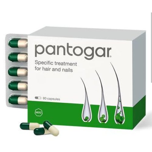 Pantovigar 90 Cap to Strengthen The Hair and Nail Structure in Women
