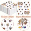 BAIFNEZ 40Pcs Cat Birthday Party Plates Napkins, Cat Party Supplies paper plates, kitten birthday Disposable Tableware Decorations