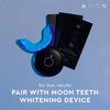 MOON Teeth Whitening Strips, 7 Shades Whiter in 2 Weeks, 28 Treatments with Easy to Use Dissolvable Strips, Enamel-Safe Formula, Gentle on Sensitive Teeth, Vegan, Freshening Mint Flavor, 56 Strips