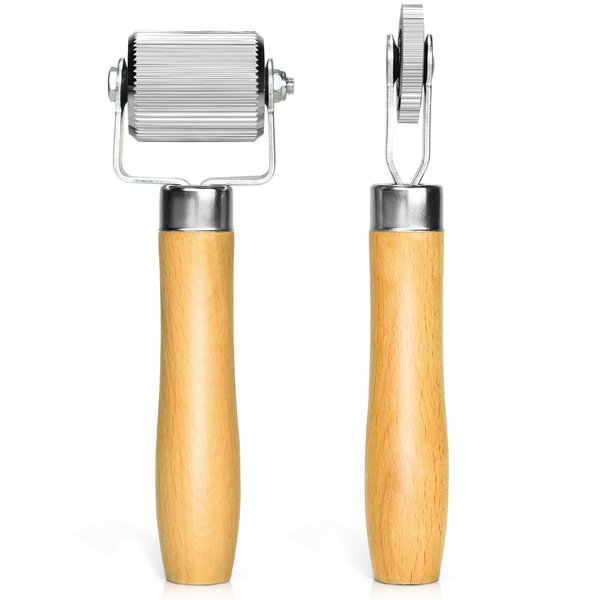 NORSMIC Car Sound Deadening Roller (2PCS, Width: 1.69in & 0.24in), Extremely Smooth Sound Insulation Roller Metal, Noise Deadening Car Sound Insulation Tool