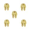 3D Egypt Nail Charms for Acrylic Nails,80PCS Gold Alloy Nail Rhinestones Decoration, Egyptian Nail Gems Diamonds Accessories for Nail Art Supplies Manicure Craft DIY BBATT-HAPPY