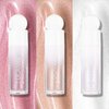UCANBEMAKEUP 3-Pack Liquid Face Highlighter Makeup Set - Multifunctional Luminous Glow, Natural Radiance Sparkly Glitter Body Shimmer Liquid Luminizer Sticks - Suitable for Face, Eyes, Lips, and More