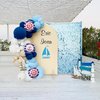 MYDECORBL Balloon Garland Kit,101PCS 5 10 12 15 18 Inch Dark Blue Nautical Anchor Party Balloons for Birthday Baby Shower Navigation Theme Sailor Party Birthday Outdoor Party Decoration Supplies