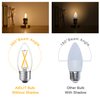 AIELIT B11 Vintage E26 LED Candelabra Light Bulbs, 2W (25W Equivalent), Warm White 2700K, Clear Glass, 200 Lumens, Dimmable LED Edison Bulb for Chandelier Ceiling Fan Pendant Lights, 8-Pack