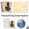 The Best Card Company 10 Assorted Thank You Notecards Bulk Box Set 4 x 5.12 Inch with Envelopes (10 Designs, 1 Each) Steampunk Cats M6554TYG