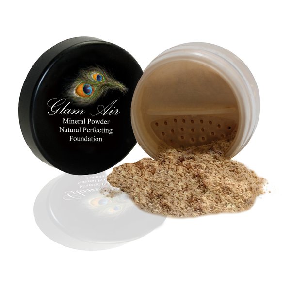 Glam Air Airbrush Makeup Matte Foundation Water-based Makeup (0.25 Oz.) (Ideal for Normal to Oily Skin)(choose Your Color From the Drop Down Menu) (Mineral Powder- Fair)
