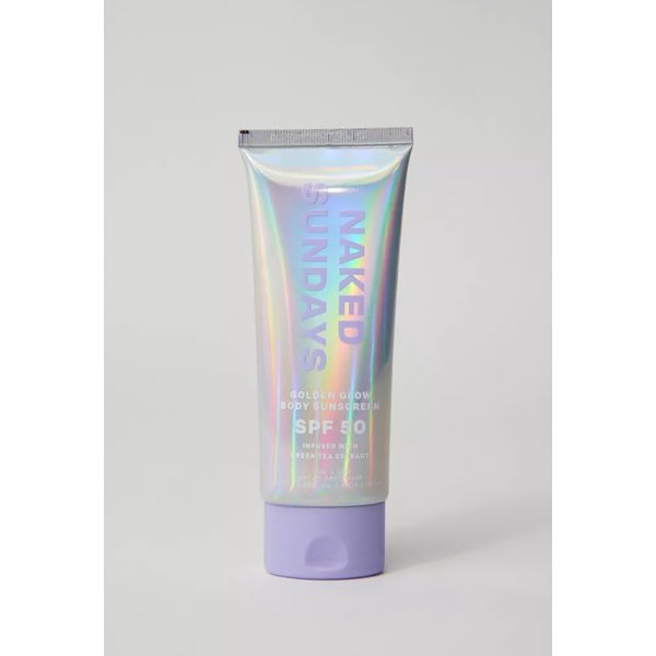 Naked Sundays SPF 50 Golden Glow Body Sunscreen