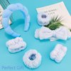 Chanaco Skincare Headband, Headband for Washing Face, Face Wash Headband, Wrist Bands, Head Band for Skincare, Teen Girl Gifts Trendy Stuff, Self Care Gifts for Women