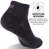 Low Cut Running Socks ZEALWOOD Women Merino Wool Socks Ultra-Comfortable Moisture Wicking Low Cut Wool Socks Fast Dry Mens Ankle Socks For Women Athltic Cycling Socks Gifts for Men Mom Dad Gifts