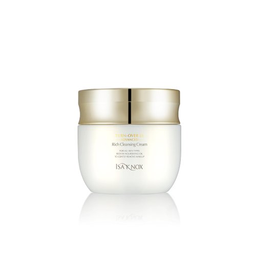 Isa Knox Turnover 28 Advanced (Rich Cleansing Cream, 6.8fl oz) - Nourishing Makeup Remover without Residue, Evergreen Oak, Pomegranate Vinegar, African Walnut Oil | Korean Skincare