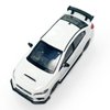 2016 Impreza WRX STI S207 Model Car 1/64 Scale Diecast Toy Cars Racing Sports Sedan Metal Alloy Friction Powered Children’s Die-cast Vehicles, Collection for Men Toys for Boys Kids Gifts, White