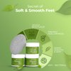Get Fresh Relief For Tattered Tootsies 3-step at Home Foot Treatment 15.2 x 30.5 x 15.2 cm Feet Care Kit With Lemongrass Scent Includes Scrub For Cracked Heels Callus Remover Cream