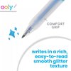 Ooly Oh My Glitter Gel Pens - Set of 4 Cute School and Art Supplies for Girls, Planner Pen with Comfort Grip, Ideal Retractable Glitter Pens for Decorations & Office Use, Back to School