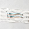 30 PCS Sky Blue French Tip Press on Nails Almond Short,SXVME Fake Nails Glue on Nails Medium Short,Gel Nails Static Nails,Acrylic Nails Press ons Medium,Short False Nails Stick on Nails for Women