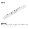 uxcell Furniture Repair Crayons, 3Pcs - Wood Wax Filler Stick, Furniture Markers Touch Up - for Scratches Holes Tables Desks Wooden Floors Cover Ups, Cream White