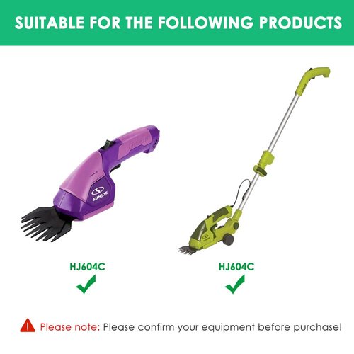 Mrgru Replacement Charger for HJ604C-CHRG Compatible with Sun Joe Electric Lawn Grass Mower HJ604C HJ605CC Power Adapter Supply