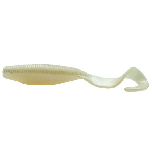 Z-Man SSTKCRL-84PK5 Scented Curly Tailz Lures, Pearl