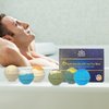 Organic Bath Bombs Gift Set for Men - Vegan Natural Ingredients - Absolutely Safe for Men - Relaxing Epsom, Himalayan, Dead Sea Salts & Essential Oils - Made in The USA