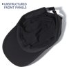 Sport Cap,Soft Brim Lightweight Running Hat Breathable Baseball Cap Quick Dry Sport Caps Cooling Portable Sun Hats for Men and Woman Performance Cloth Workouts and Outdoor Activities Black