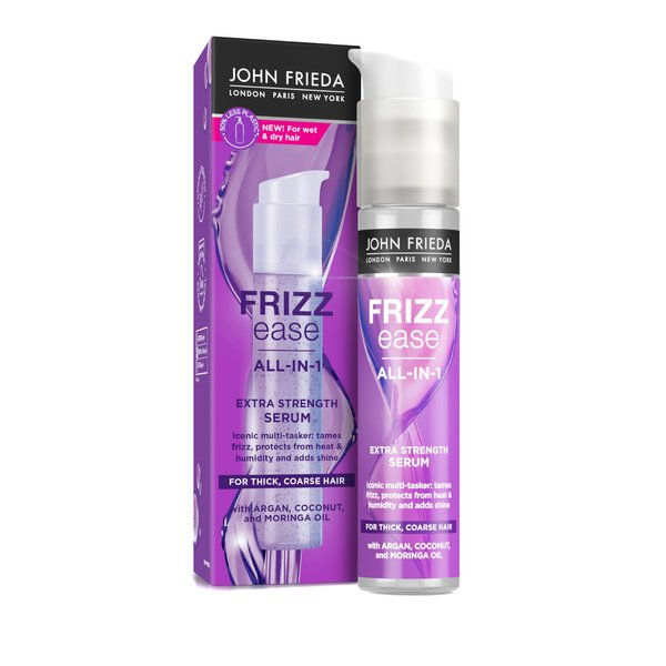 John Frieda Frizz-Ease Extra Strength 6 Effects + Hair Serum 1.69 oz