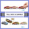 MEMOVAN Race Car Birthday Cake Decoration 24PCS Racing Car Cake Toppers Checkered Flag Car Cake Cupcake Decorations for for Man Boy Kid Racing Car Theme Birthday Supplies Party Favors