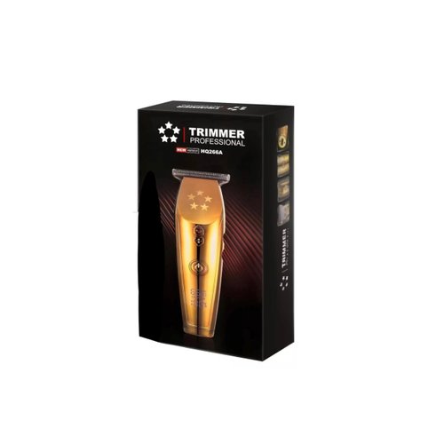 Premium Cordless Hair Clippers for Men - Complete Professional Barber Trimmer Set in Elegant Gold, Featuring Versatile Haircut and Beard Grooming Tools Ideal for Men, Women, and Kids