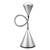 OttLite Cone LED Desk Lamp with Flexible Neck (Silver) - Lightweight & Adjustable Wide Angle Spread Desk Lamp with Energy-Efficient Natural Daylight LEDs for Home Office, Desk, & Dorms