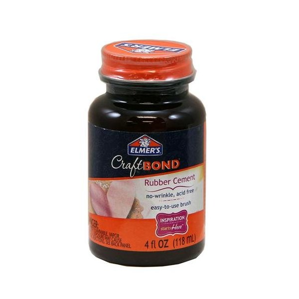 Elmer'S Craftbond(R) Rubber Cement-4oz