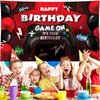 Sumind Video Game Happy Birthday Backdrop Video Game Party Decorations Boys Birthday Party Backdrop Banner Gaming Theme Background Photo Prop for Racing Car Video Game Party Supplies, 70.8 x 43.3 Inch