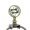SJZBIN Lamp Finial Cap Knob Double Dragonflies Lamp Finials Hollowing Out Treatment Dragonfly Design Lamp Decoration for Lamp Shade, Bronze
