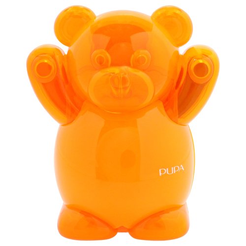 Pupa Milano Happy Bear Makeup Kit, 004 Orange, 0.39 oz - Makeup Gift Set - Makeup Palette - Blush - Eyeshadow - Highlighter - Lip Gloss - Face Makeup
