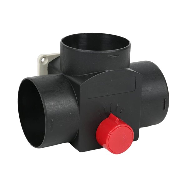 Copgge 75mm Diesel Heater Valve Diesel Heater Vent Outlet Diesel Air Outlet Ducting Connector 5 Gear Adjustable Valve Compatible with Eberspacher Diesel Parking Heater