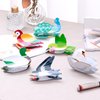 Yussti Birds Hair Claw Clips for Bird Lovers Animal Hair Claw Clips for Short Long Hair Peacock Swan and Swallow Claw Clips Brooch Gift Idea for Women Girls 6 Pcs