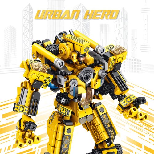 Sciencow Robot Building Toys for 6 7 8 9 10 11 12 13 14 Years Old Kids | 25-in-1 Construction Blocks Sets for Robot or Trucks, Christmas Birthday Gifts for Age 6-8 7-9 8-14 yrs Boys