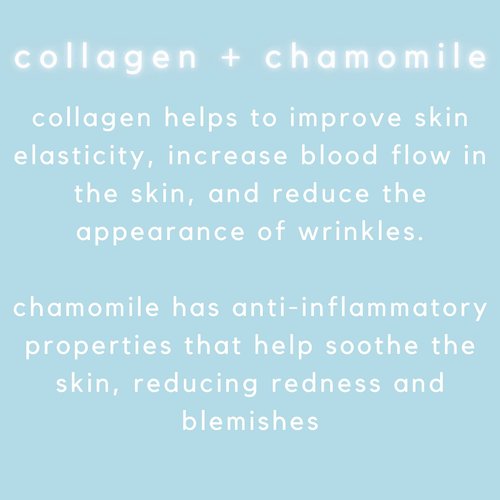 Sun + Moon Collagen Neck Firming Cream, Night Wrinkle Tightening Moisturizer, Renewing Rejuvenating Skincare with Chamomile - 5.1 oz