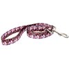 DoggyRide Fashion Dog Leash, 5-Feet, Van Heemskerck Bild84, Pink/Purple