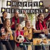 DIADARL Beer Birthday Banner Beer Mug Pennant Banner Black Happy Birthday Banner for Beer Party Men Women Happy Birthday Banner