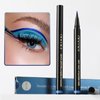 Docolor Waterproof Eyeliner Pen Super Slim Liquid Precise All Day Eye Liner Gel Blue