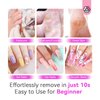 SAVILAND Portable Electric Nail Drill Kit: 35000RPM Rechargeable Electric Nail Drill with Basci 8*Drill Bits 50*Sanding Bands Nail Tool for Beginners Nail Art Removal Nail Care for Manicure & Pedicure
