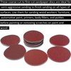 Premium 60 PCS 6" PSA Sanding Discs - 10 Each of 80 100 120 180 240 400 Grit - Self Adhesive Stickyback Sandpaper Discs for DA Sander, Sand Automotive Car Paint, Woodworking Wood, Metal